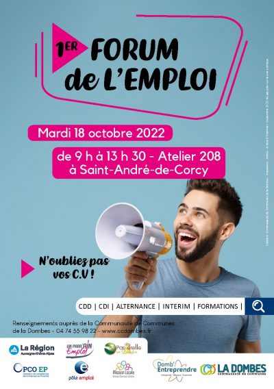 Affiche forum de l'emploi